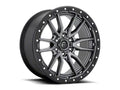 ~(58 lbs. 25X25X13)~ REBEL 22x10 8x180.00 MATTE GUN METAL BLACK BEAD RING (13 mm)