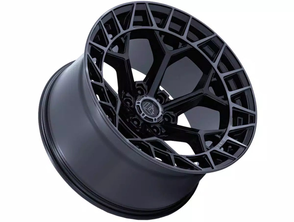 Fuel Wheels black auto part