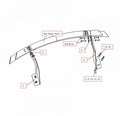 REAR BUMPER GUARD 2013 ACURA