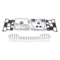 Bikers Choice 15-17 Softail Chrome Handlebar Control Kit 1/2 Inch Bore Single Disc