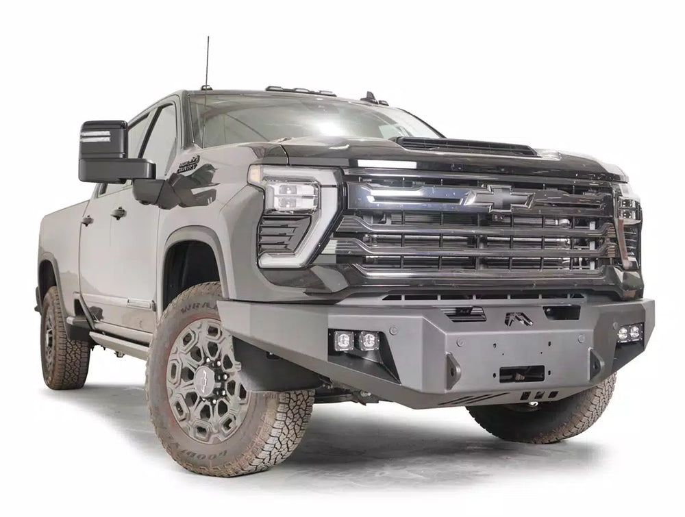 24C SILVERADO 2500/3500 HD PREMIUM FRONT BUMPER W/ NO GUARD BARE