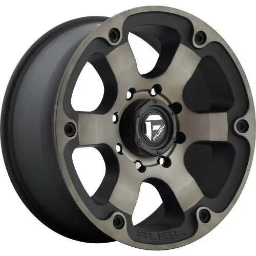 ~(48 lbs. 23X23X12)~ BEAST 20x9 8x180.00 MATTE BLACK DOUBLE DARK TINT (20 mm)