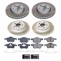 Power Stop 01-09 Volvo S60 Front and Rear Semi-Coated Rotor Kit
