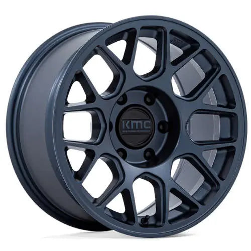 KM730 17X8.5 6X4.5 MTL-BLUE 25MM