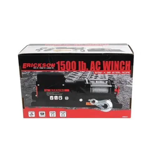120V AC EW 35FT ELECTRIC WINCH 1500LB