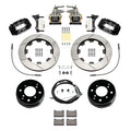 Wilwood 70-76 Porsche 914 Rear Powerlite Brake Kit Plain Face - Black
