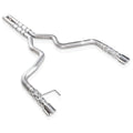 Stainless Works 15-17 Mustang GT 5.0L Stainless Works Factory Connect Cat-Back Exhaust (H-Pipe)