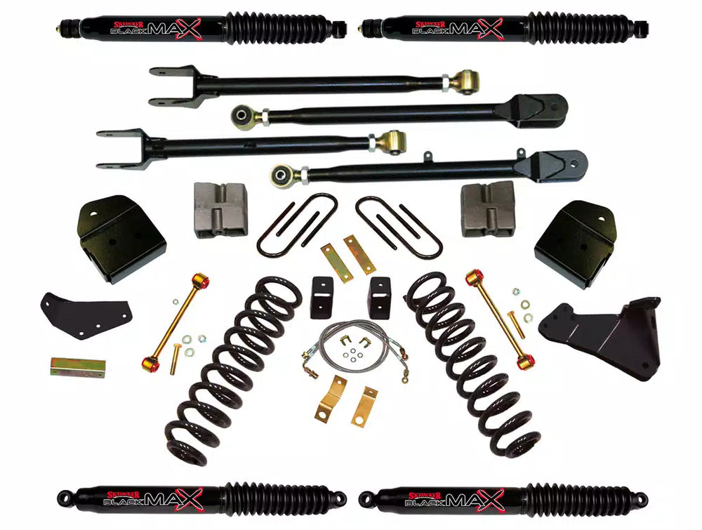 Skyjacker 4"KIT,08-10F250,GAS,4BLK MA