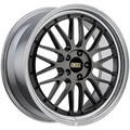 BBS LM-R 20x10 5x112 ET12 Diamond Black Center / Diamond Cut Lip Wheel -82mm PFS/Clip Required