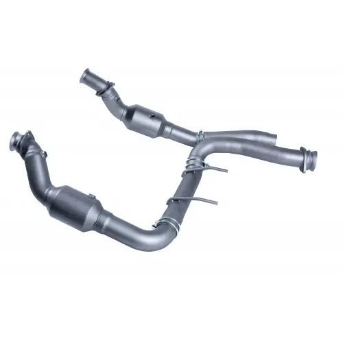 17-20 Raptor 3.5L SPD 3in Aluminzed Catted Downpipes DP35FR1718-HFC