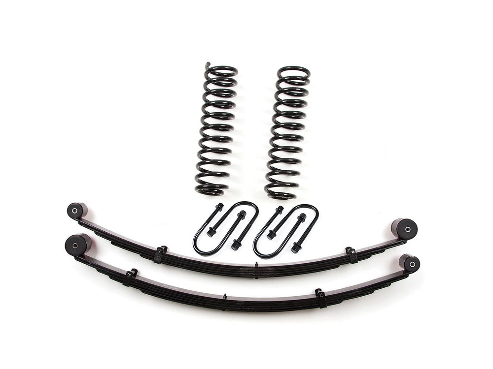 (KIT) 8401 3IN XJ W/REAR SPRING CHRYSLER 8.25 REAR AXLE (3IN ID UBOLTS)