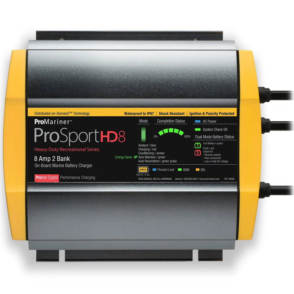 PROSPORT HD 8 AMP 2-OPMARINE BC
