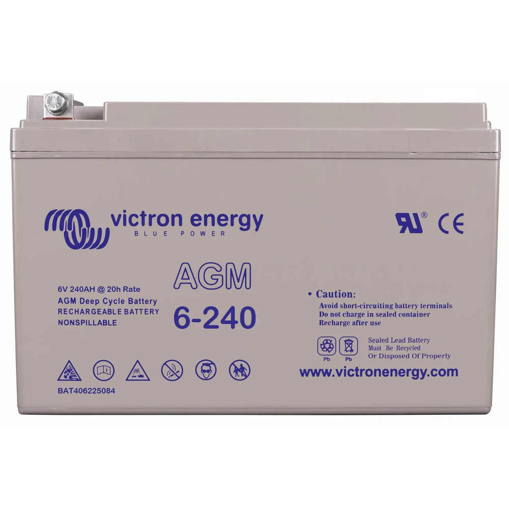 6V/240AH AGM DEEP CYCLE BATTERY