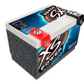 12V AGM D SERIES BATTERIES M6 TERMINAL BOLTS INCLU POLARITY L