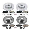 Power Stop 10-16 Hyundai Genesis Coupe Front & Rear Z23 Evolution Sport Brake Kit