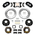 Wilwood 88-98 Chevy Silverado Superlite 4R 14.00x1.10in GT Slotted Rear Drum to Disc Conv. - Red