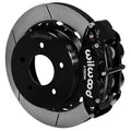 Wilwood 88-98 Chevy Silverado Superlite 4R 14.00x1.10in GT Slotted Rear Drum to Disc Conv. - Red