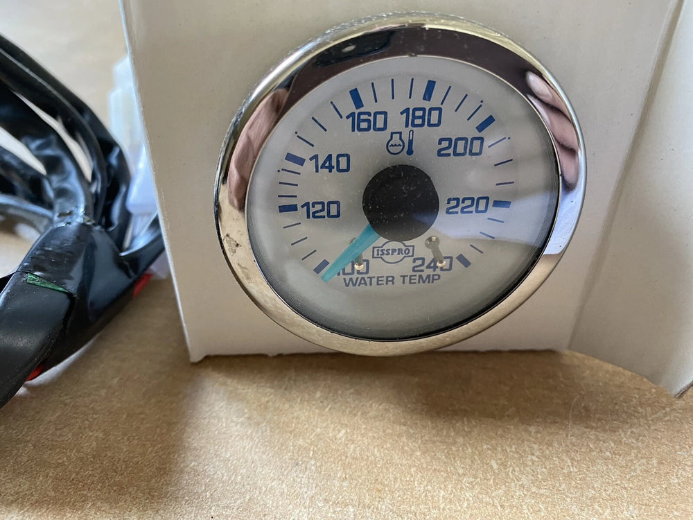 ~(1.1 lbs. 5X5X5)~ Evm Gauge Elec Wtr Temp 100-240F Chr