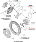 Wilwood auto part close-up