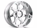 ~(42 lbs. 22X22X11)~ SEVENFOLD (9111) POLISHED 20X10 6-139.7 -25mm 106mm