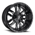 Fuel Wheels black auto part