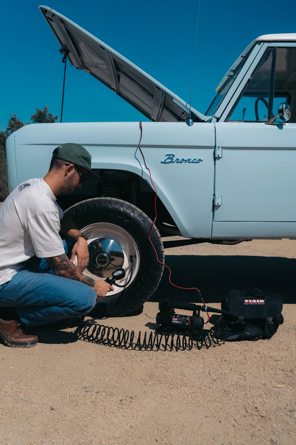 EF MODEL 400P AUTOMATIC PORTABLE COMPRESSOR