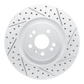 R1 06-12 Mercedes-Benz Ml350 Front Right Drilled & Slotted Geoperformance Rotor