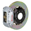 Brembo 99-06 TT (8N) Front GT BBK 4 Piston Cast 2pc 323x28 1pc Rotor Drilled-Silver