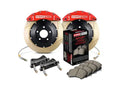 StopTech 14-15 Chevy Corvette Z51 Front BBK w/ Red ST-60 380x32mm Zinc Coated Slotted Rotors