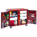 JOBOX 16/14 GA. STEEL 4 DRAWER ROLLING WORKBENCH W/ 4 CASTER KIT