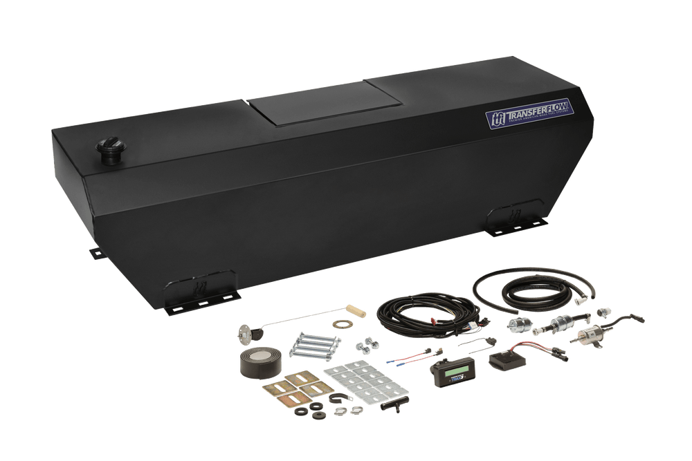 50 Gallon In-Bed Auxiliary Fuel Tank System - TRAX 4 (Textured Coat)