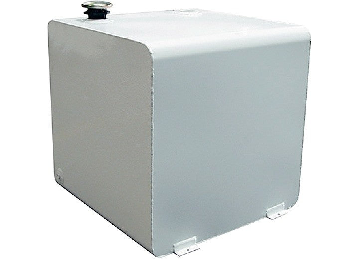 WHITE STEEL/55 GALLON LIQUID TRANSFER TANK 24L X 24W X 24H