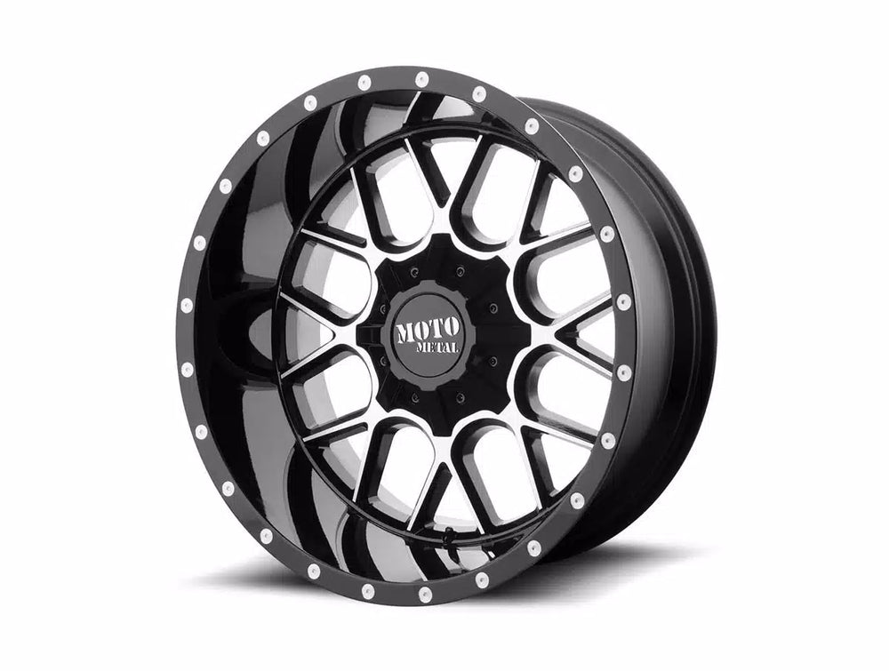 SIEGE 20x9 6x135.00/6x139.70 GLOSS BLACK MACHINED (0 mm)