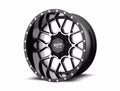 SIEGE 20x9 6x135.00/6x139.70 GLOSS BLACK MACHINED (0 mm)