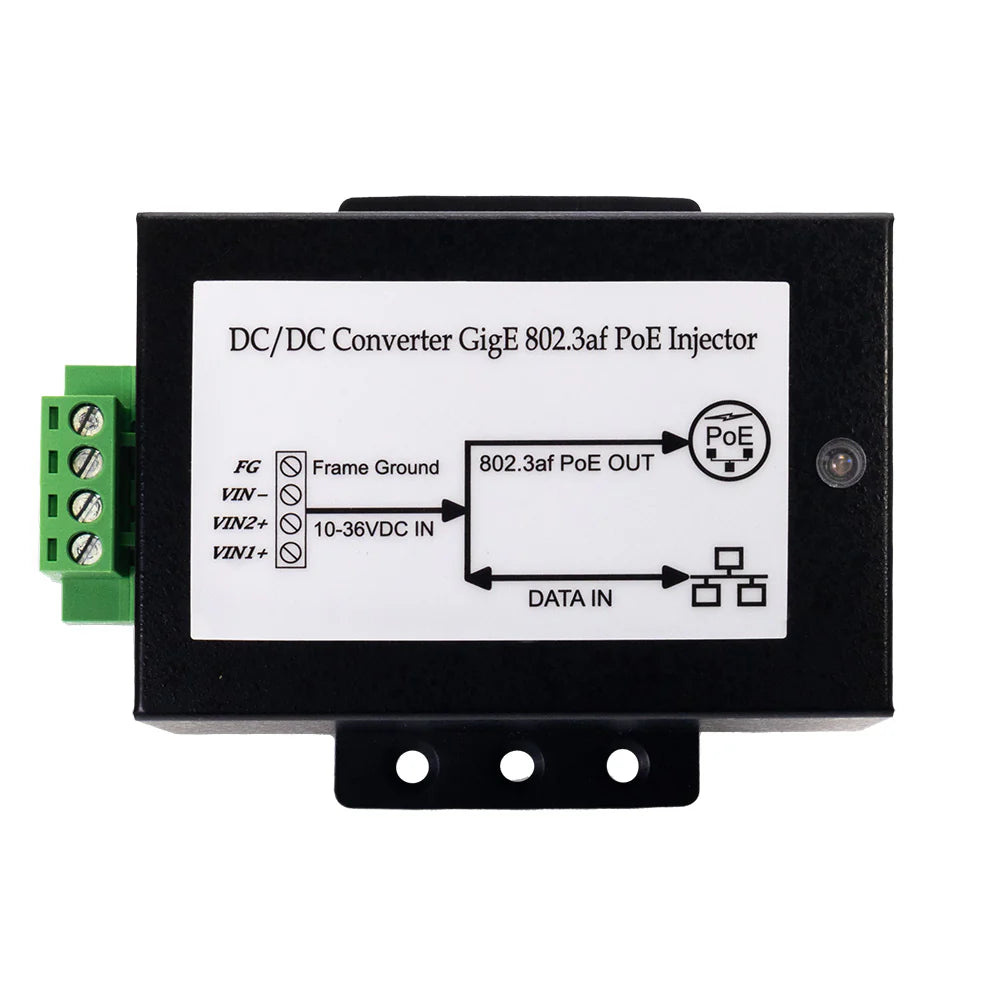 POE INJECTOR 12-24V DC 5GB