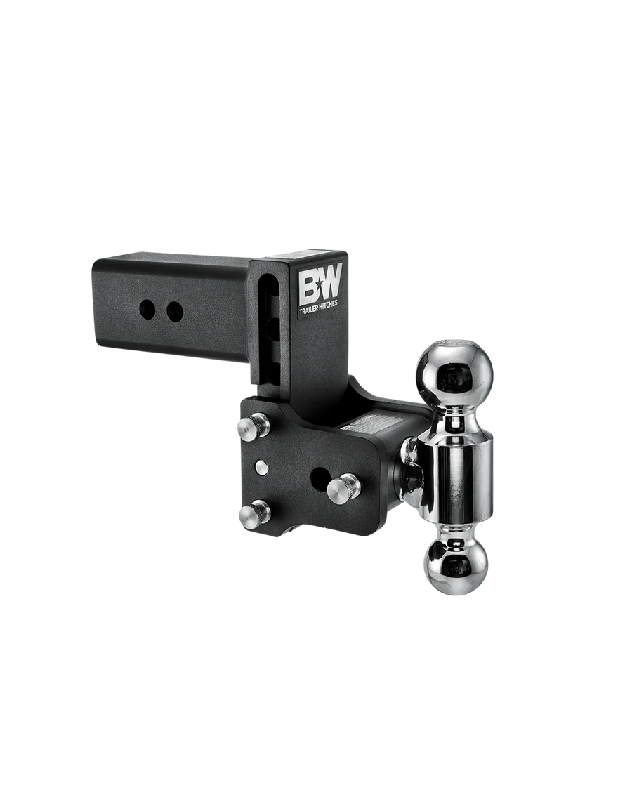 Tow and Stow 3 INCH 2in x 2 5 16in Dual Ball 4 1 2in Drop 4in Rise