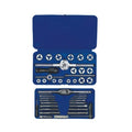 41PC MACHINE SCREW/FRACTIONAL TAP + HEX DIE SET