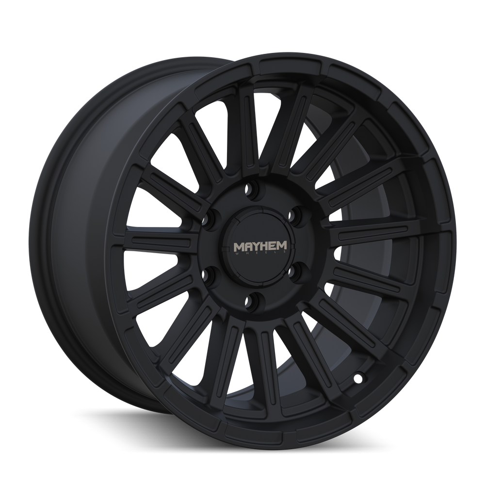 MAYHEM GRANITE 8309 SATIN BLACK 17X9 6-135 0MM 87.1MM