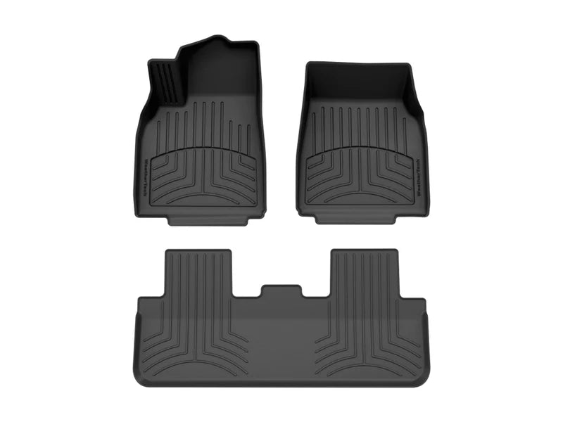 WeatherTech Black Front Rear FloorLiner HP Fits 2026 Model Y 441943-1-2IM