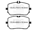 EBC 2019+ Mercedes-Benz A220 Sedan (V177) 2.0T Front RK Premium Rotors