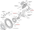 Wilwood auto part close-up