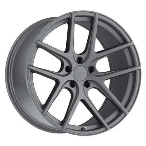 ~(45 lbs. 21X21X11)~ TSW GENEVA 19x9.5 5/112 ET39 CB72.1 MATTE GUNMETAL