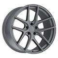 ~(45 lbs. 21X21X11)~ TSW GENEVA 19x9.5 5/112 ET39 CB72.1 MATTE GUNMETAL
