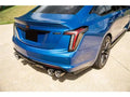 Corsa 22-25 Cadillac CT5-V Blackwing 3in Axle-Back - Act. Exh. - Dual Rear Exit - Twin 4.5inCF Tips
