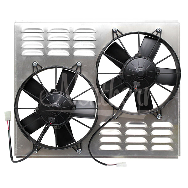 DUAL 10IN HIGH CFM FAN & SHROUD