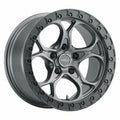 Weld Off-Road W107 20X12 Ledge 6X139.7 ET-44 BS4.75 Satin Gun / Black Ring 106.1