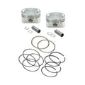 S&S Cycle 84-99 BT 3-1/2in Standard Bore Forged Stroker Piston Kit