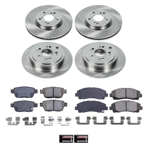 Power Stop 06-11 Honda Ridgeline Front & Rear Autospecialty Brake Kit