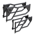 18C WRANGLER UNLIMITED/00C GLADIATOR TEXTURED BLACK MIRROR MOUNT TUBULAR FRONT & REAR DOORS ONLY