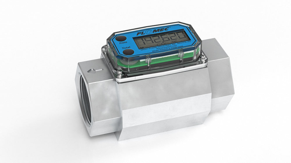 METER DIG FUEL 1.5' FNPT 10-100GPM